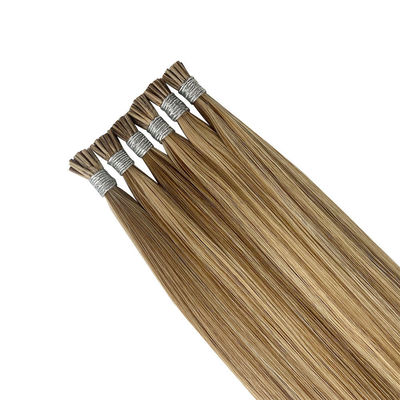 100% ανθρώπινα μαλλιά Ombre Color I Tip Hair Extensions Double Drawn Ratio Προσυνδεδεμένος τύπος