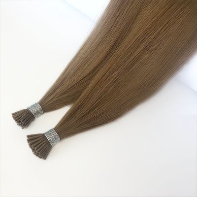 55.00cm * 10.00cm * 5.00cm Μέγεθος πακέτου Ρωσικές προ-συνδεδεμένες επεκτάσεις μαλλιών I-tip