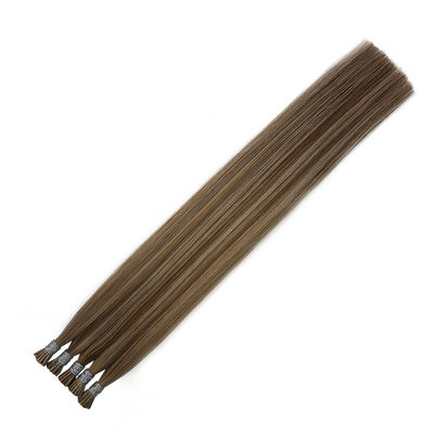 30 Ημερών Επιστροφή 1g/νήμα Κερατίνη Stick I Tip Ανθρώπινες επεκτάσεις τρίχας διπλό τραβήχτηκε ομαλή