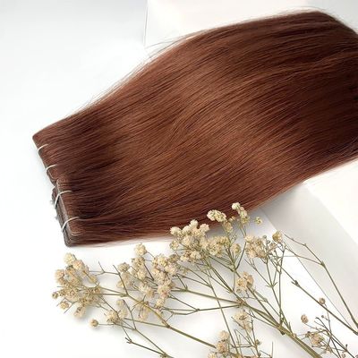 Remy Hair Καμπότζης πωλητής μαλλιών σκούρο χρώμα κόκαλα ευθεία μαλλιά Invisi ταινία σε προέκτασης