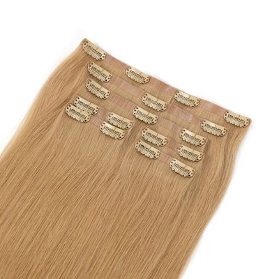 Virgin Remy Invisible PU Skin Seamless Clip in Hair Extension για προσαρμοσμένα αιτήματα
