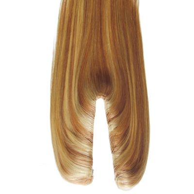 ΗΠΑ Ανθρώπινο μαλλί Topper Virgin Remy U Part Topper Στενή υφή