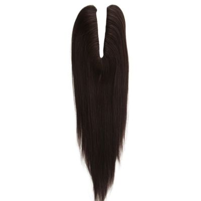 Ανθρώπινα μαλλιά U Shape Topper V Shape Topper Straight Texture Package Ακαθάριστο βάρος 0,200kg