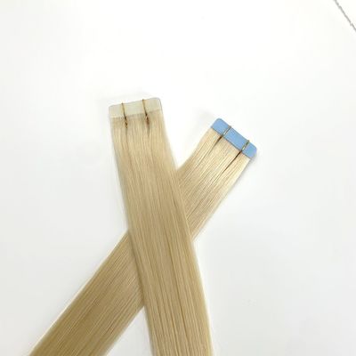 Ευρωπαίος διπλός σχηματισμός ρώσικης ανθρώπινης τρίχας ταινία Hair Extension Dyeable Pre-Bonded Style