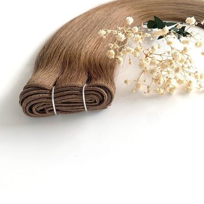 24 ιντσών Muti-Color Ανθρώπινα μαλλιά Remy μαλλιά μηχανή πλέξιμο ραμμένο πλέξιμο για την απαίτηση σας