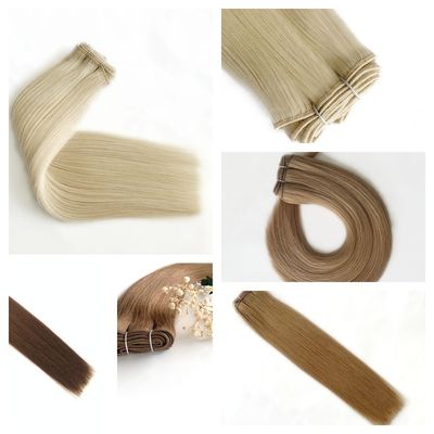 Επεκτάσεις μαλλιών Remy Weft 100% Human Hair Bundles Επιστροφή επιστροφών