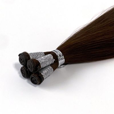 100% ανθρώπινη παρθένα κουτίκουλα Remy ευθυγραμμισμένη Ρωσική τρίχα με τεχνολογία Genius Cut