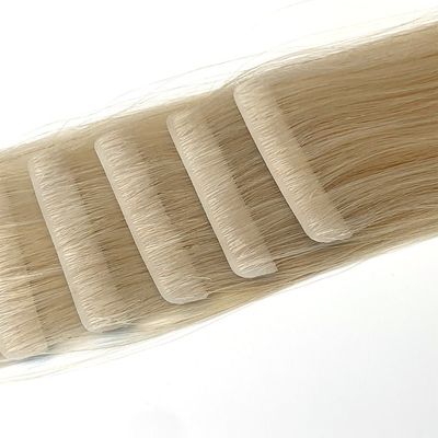 Αόρατη ταινία χωρίς συγκόλληση Μαλλιά Ρωσική κουτίκλα Hair Extensions Ενέσιμη ταινία στα μαλλιά