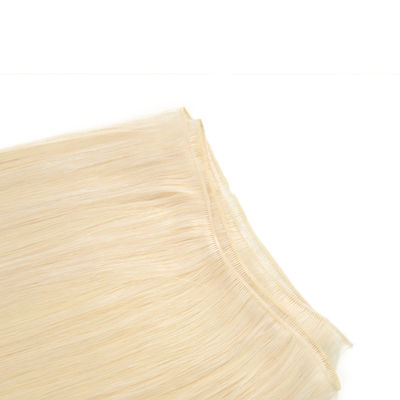 GW-20246 Remy Hair Seamless Weft Αόρατη Ρωσική ιδιοφυΐα Χειροδεμένες επεκτάσεις μαλλιών
