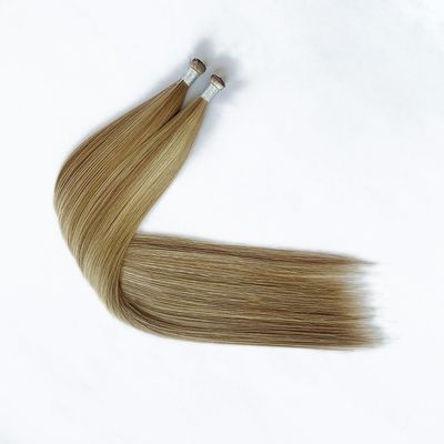 Remy Hair Genius Weft Hair Extensions Invisible Single Weft Double Draw Custom Colors (Κατασκευασμένα χρώματα)