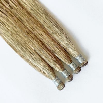 Remy Hair Genius Weft Hair Extensions Invisible Single Weft Double Draw Custom Colors (Κατασκευασμένα χρώματα)