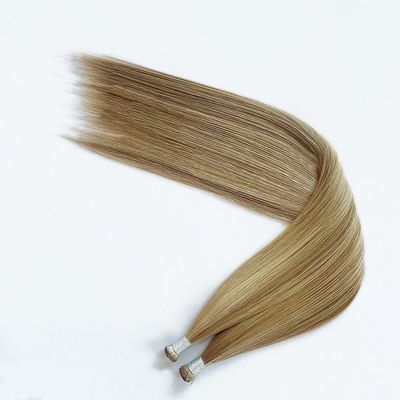 Remy Hair Genius Weft Hair Extensions Invisible Single Weft Double Draw Custom Colors (Κατασκευασμένα χρώματα)