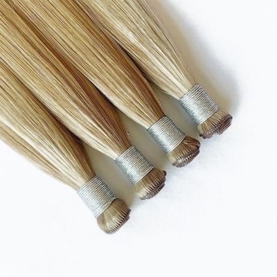 Remy Hair Genius Weft Hair Extensions Invisible Single Weft Double Draw Custom Colors (Κατασκευασμένα χρώματα)