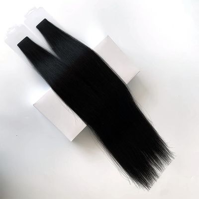 Super Slim Τεμπών Ζωή 3 μήνες OEM Σάλον Προμήθειες ευρωπαϊκή ταινία μαλλιών Ins 100% ανθρώπινα μαλλιά