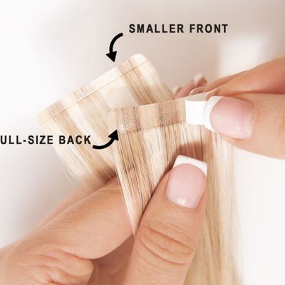 Ζεστό Προϊόν Remy Hair Slim Tape Hair Extensions με Πολιτική Επιστροφής 30 Ημερών