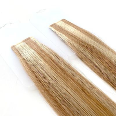 20 ιντσών Ρωσική Remy Slim Tape Ins Διπλή Επέκταση Μαλλιών για εξατομικευμένο αίτημα
