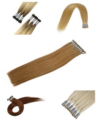 0.300kg Πακέτο βάρος Εγγυημένα Ρωσική παρθένα Remy Hair Weft Επεκτάσεις χωρίς μπλέξιμο