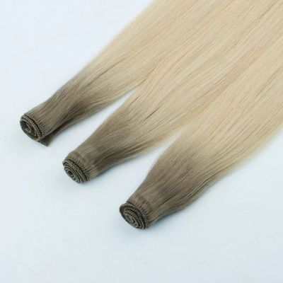 0.300kg Πακέτο βάρος Εγγυημένα Ρωσική παρθένα Remy Hair Weft Επεκτάσεις χωρίς μπλέξιμο