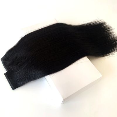 Αξία μαλλιών Remy Hair European PU Skin Weft Ανθρώπινες επεκτάσεις μαλλιών Double Drawn PW-24268