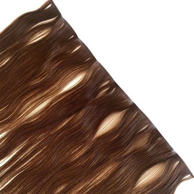 Διπλό χρώμα Muti-Drawn Indian Remy Hair Extension με απρόσκοπτη χειροποίητη συνδεμένη δερματική πλέξη PU