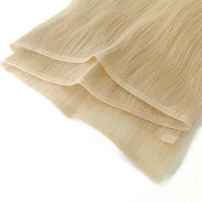 Πλήρης πληρωμή Muti-Color Double Draw Remy Human Hair Seamless PU Skin Weft Hair Extension (Περιεκτάσεις μαλλιών με δερματικό υφασμό)