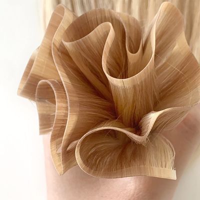 Remy Hair Dyeable PU Skin Weft/Tape Weft Extension με εστίαση της ταινίας στις επεκτάσεις μαλλιών