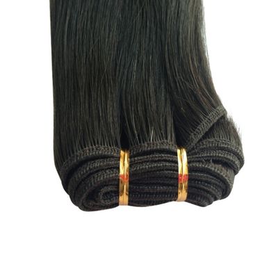 100 g/ συσκευασία Remy Hair Weft 100% ακατέργαστη ακατέργαστη ινδική τρίχα
