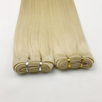 Διπλό τραβηγμένο τρίχωμα Ρωσικά Remy Hair Extensions Στενό στυλ