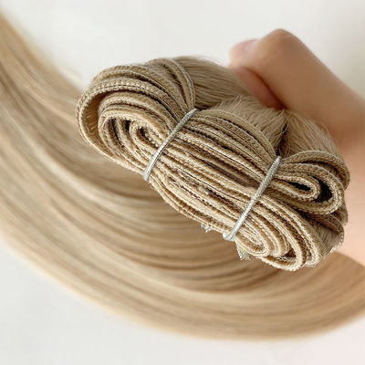 100g/ συσκευασία Διπλή έλξη 100 Cuticle Remy Hair Weft Extension με αρχική πληρωμή