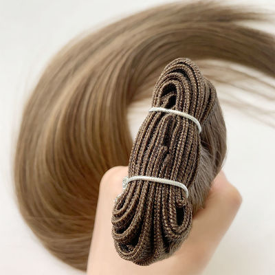 Πλήρης πληρωμή Βραζιλίας Hair Weft επέκτασης Remy ανθρώπινη τρίχα ευθεία Weft βαμμένο χρώμα