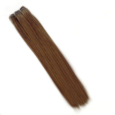Πλήρης πληρωμή Βραζιλίας Hair Weft επέκτασης Remy ανθρώπινη τρίχα ευθεία Weft βαμμένο χρώμα