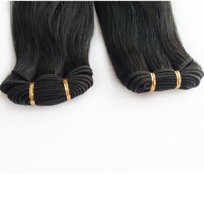 Muti-Color 100% Human Hair Weave Bundles Raw Virgin Remy Cuticle Προσαρμοσμένο τρίχωμα