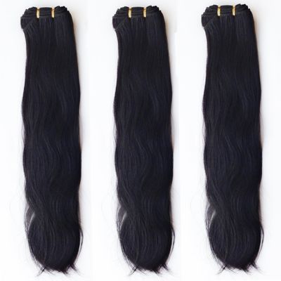 Muti-Color 100% Human Hair Weave Bundles Raw Virgin Remy Cuticle Προσαρμοσμένο τρίχωμα