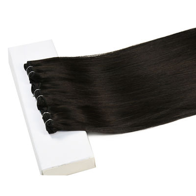 Muti-Color 100% Human Hair Weave Bundles Raw Virgin Remy Cuticle Προσαρμοσμένο τρίχωμα