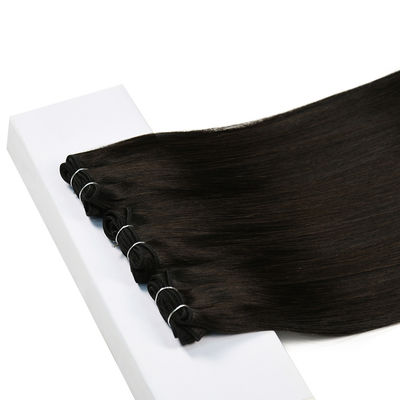 Muti-Color 100% Human Hair Weave Bundles Raw Virgin Remy Cuticle Προσαρμοσμένο τρίχωμα