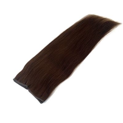 Muti Color Remy Hair Extensions 100% Περουβιανό επίπεδο τρίχωμα ανθρώπινο τρίχωμα με δέρμα PU τρίχωμα