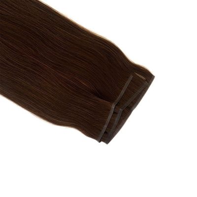 Muti Color Remy Hair Extensions 100% Περουβιανό επίπεδο τρίχωμα ανθρώπινο τρίχωμα με δέρμα PU τρίχωμα
