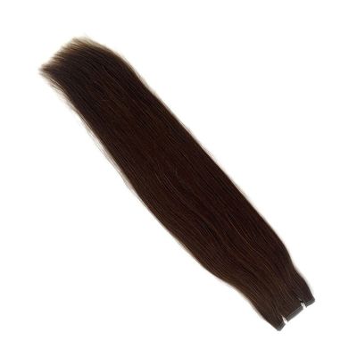 Muti Color Remy Hair Extensions 100% Περουβιανό επίπεδο τρίχωμα ανθρώπινο τρίχωμα με δέρμα PU τρίχωμα