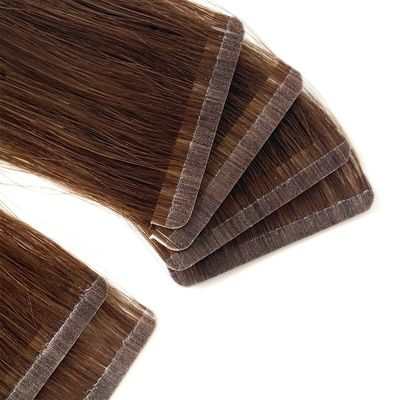 Χωρίς ραφή Virgin Hair Tape σε επέκτασης Προσαρμοσμένο αίτημα Προσαρμογή 18 μήνες Ζωή