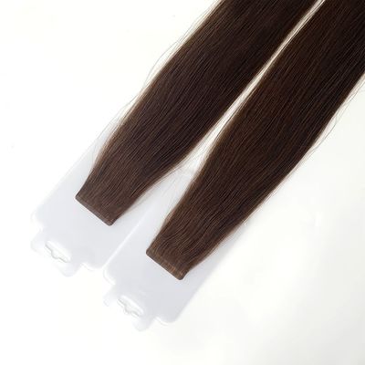 Χωρίς ραφή Virgin Hair Tape σε επέκτασης Προσαρμοσμένο αίτημα Προσαρμογή 18 μήνες Ζωή