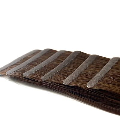 Χωρίς ραφή Virgin Hair Tape σε επέκτασης Προσαρμοσμένο αίτημα Προσαρμογή 18 μήνες Ζωή