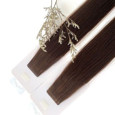 Χωρίς ραφή Virgin Hair Tape σε επέκτασης Προσαρμοσμένο αίτημα Προσαρμογή 18 μήνες Ζωή
