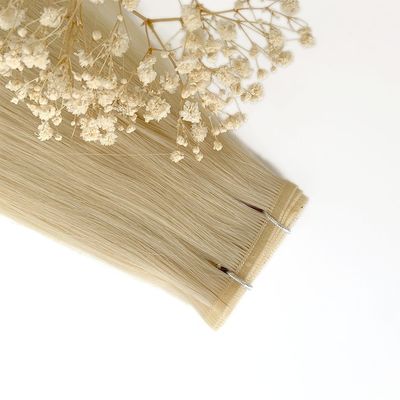 100g/ συσκευασία Muti- Colour Remy Human Hair Flat Weft Double Drawn Raw Hair (Μουτί- χρώμα Remy ανθρώπινη τρίχα)