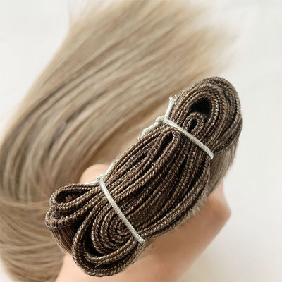 24 ιντσών Προσαρμογή Thin Soft Light Seamless Weft Remy 12A Grade Weft Hair Extensions Ηλεκτρονικά