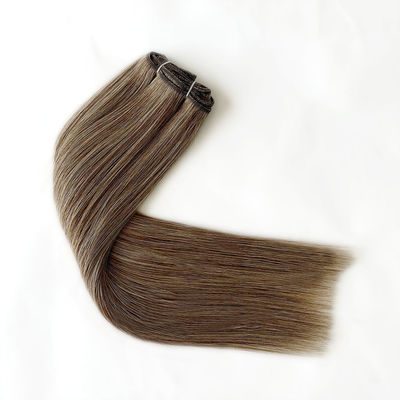 24 ιντσών Προσαρμογή Thin Soft Light Seamless Weft Remy 12A Grade Weft Hair Extensions Ηλεκτρονικά