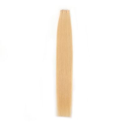 Βραζιλιανό Virgin Remy Ανθρώπινα μαλλιά PU Weft Thin Skin Weft Double Face Stick επέκταση