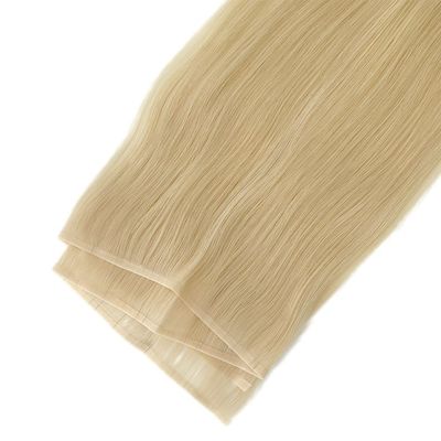 Βραζιλιανό Virgin Remy Ανθρώπινα μαλλιά PU Weft Thin Skin Weft Double Face Stick επέκταση