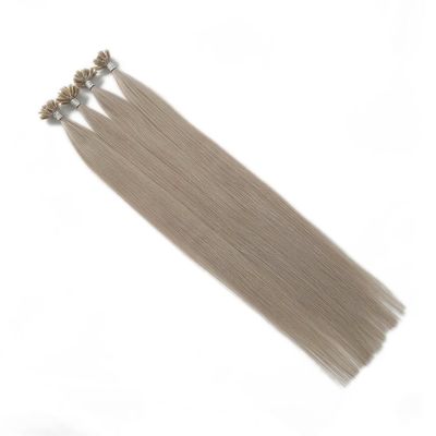 Διπλή Τραβήχτηκε U Τροφή Ανθρώπινες Remy Hair επέκτασης με κερατίνη προ-συνδεδεμένη αναλογία UT-23502