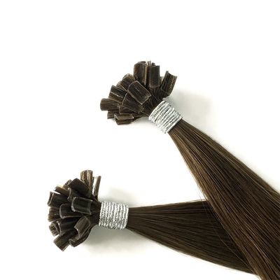 Διπλή Τραβήχτηκε U Τροφή Ανθρώπινες Remy Hair επέκτασης με κερατίνη προ-συνδεδεμένη αναλογία UT-23502