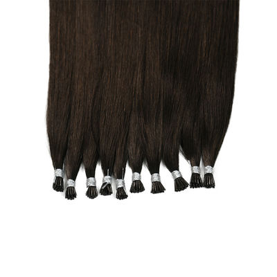 IT-20189 Μη επεξεργασμένο 100% παρθένο I tip hair extension shedding χωρίς κερατίνη προσυνδεδεμένο